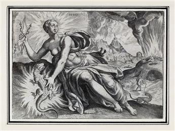 JOHANNES SADELER (after Maerten de Vos) The Four Elements